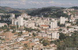 Vista parcial da região central da cidade em 1999