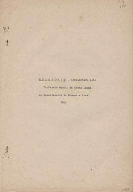 Relatório - Manuel da Costa Lanna (1946)