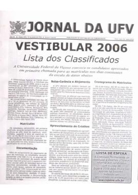 Edição Especial - Vestibular 2006