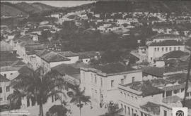 Vista parcial da cidade em 1957