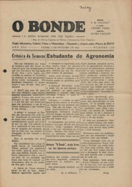 O Bonde - Edição 125 de 04 /10/ 1952