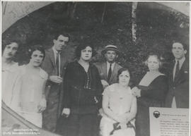 Familiares de Bernardes na Ilha do Rijo