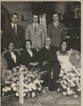 Arthur Bernardes e família