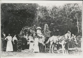 Olegário da Silva Bernardes e família