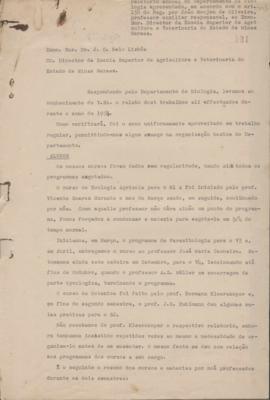 1934 - Biologia (Chefe de Departamento)