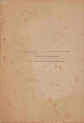 1943 - Engenharia Rural (Chefe de Departamento)