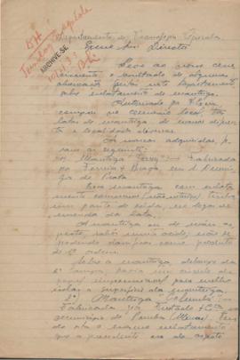 1935 - Laticínios (Chefe do Departamento)