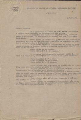 1929 - Carpintaria (Engenharia Rural)