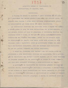 1937 - Silvicultura (Chefe de Departamento)