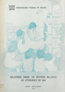 Relatório de Atividades de 1981