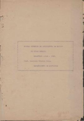 1948 - Equinos, Ovinos e Matadouro (Zootecnia)