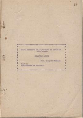 1947 - Zootecnia (Chefe do Departamento)