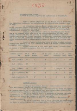 1932 - Silvicultura (Chefe de Departamento)